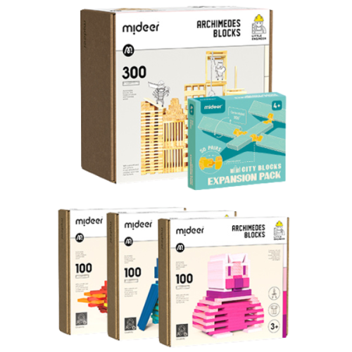 ZESTAW BLOCKS klocki + farby 600 szt. + łączniki