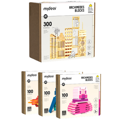 ZESTAW BLOCKS klocki + farby 600 szt.