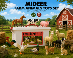 Collectible set Animals from the farm 11 pcs