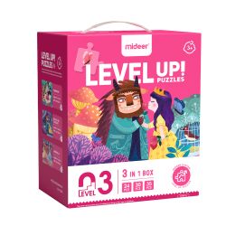 LEVEL UP! 03 - Przygody księżniczek puzzle 3w1