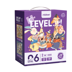 LEVEL UP! 06 - Zwierzęta i sny puzzle 2w1