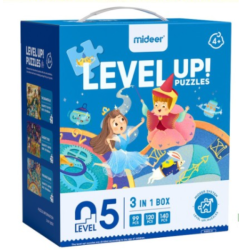 LEVEL UP! 05 - Varázslatos világ 3 az 1-ben puzzle