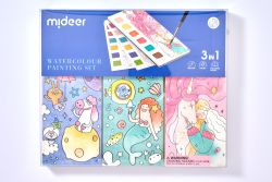 SADA Maľovanie vodovými farbami 3 ks