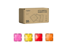 Warm colours magnetic pieces 20 pcs
