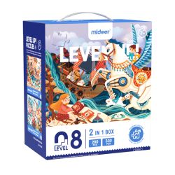 LEVEL UP! 08 - Bajki magiczne puzzle 2w1