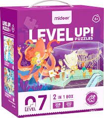 LEVEL UP! 07 - Piękno morza puzzle 2w1