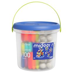 Rainbow magnetic building set 100 pieces