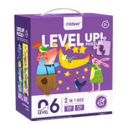 LEVEL UP! 06 - Wyobraź sobie świat puzzle 2w1