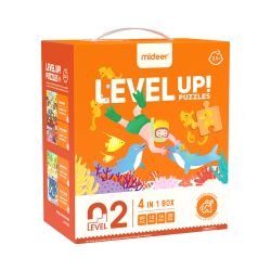 LEVEL UP! 02 - Wakacje puzzle 4w1
