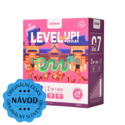 LEVEL UP! 07 - Świat wokół nas puzzle 2w1